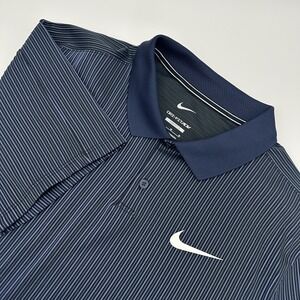 NikeCourt ADV Paris Tennis Polo Mens Medium Obsidian Grand Slam Dri Fit